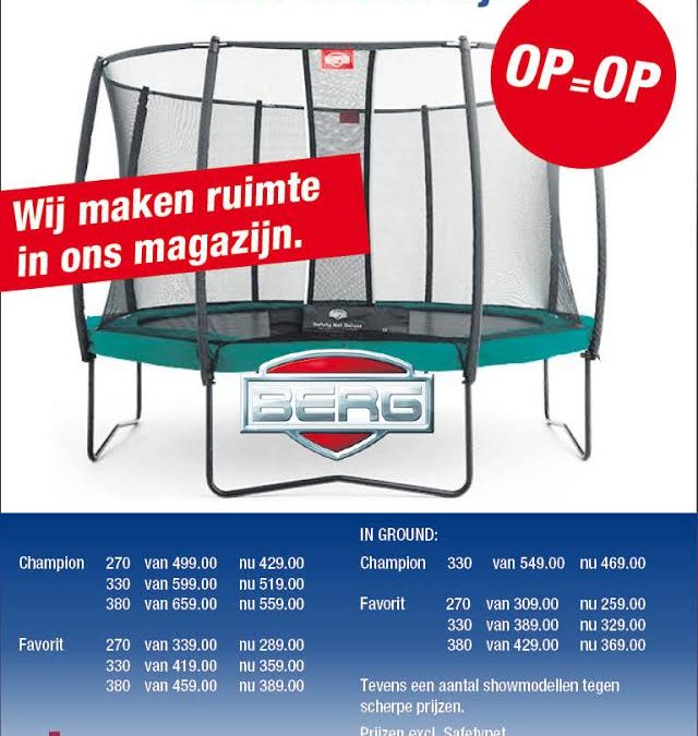 Trampoline’s.
