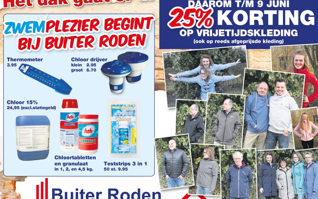 Zwembadweer !