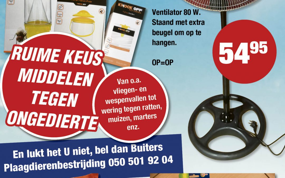 Buiter houdt het hoofd koel !