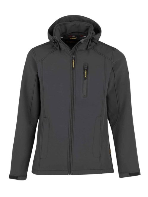 Napier - softshell werkjas - antraciet
