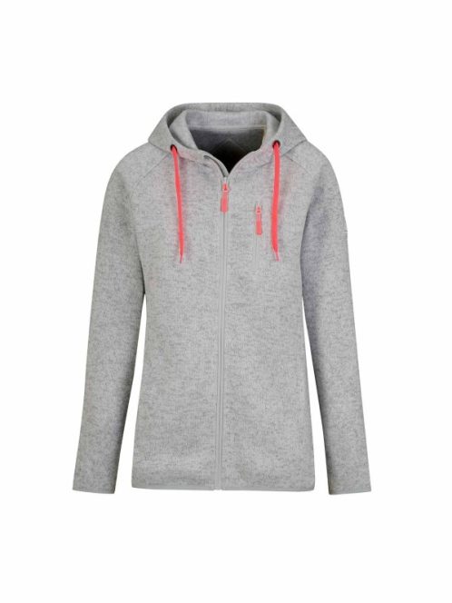 Norella - gebreid damesvest - grijs