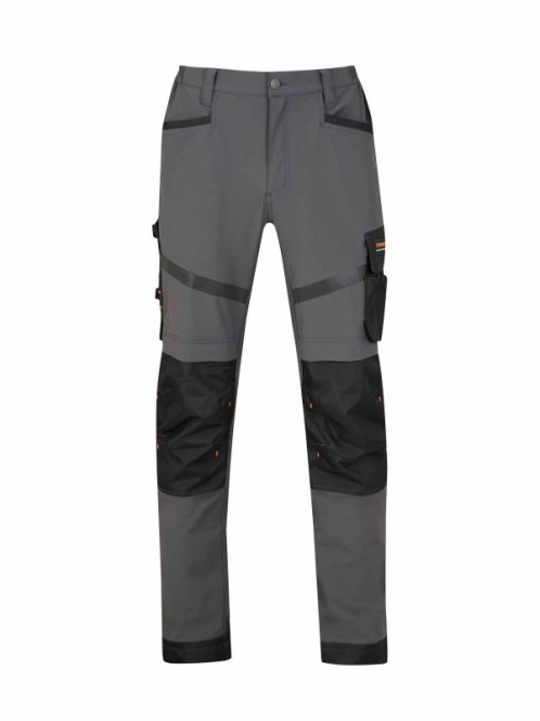 Stef - 4way stretch werkbroek - antraciet