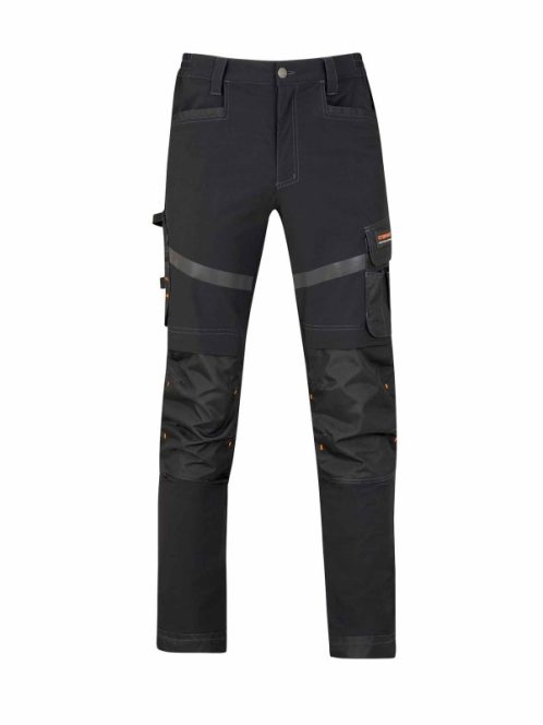 Stef - 4way stretch werkbroek - zwart