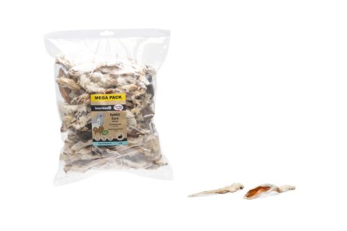 Beeztees - Konijnenoren met haar - MEGAPACK - 1000g